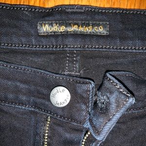 Black Nudie Jeans
